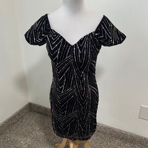 🐎 Iris Sequin Mini Dress